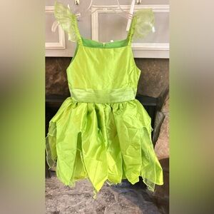Tinker Bell, Green Fairy Kids Costume, Size 10